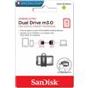 SanDisk 32GB 64GB 128GB 256GB OTG Unità Ultra Dual m3.0 Chiavette USB Memoria IT