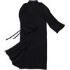 Uomo Kimono Yukata Accappatoio Vestaglia Abito Manica Lunga Notte Cotone Japan