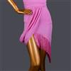 Donna Latino Danza Nappa Abiti per la Asimmetrico Tango Salsa Avvolgere Sexy