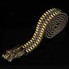 Uomo 304 Acciaio Inox Girovita Cintura Metallo Ottone Punk Gotico Dragon Fibbia