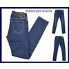 Meltin' Pot Jeans meltin pot uomo Elasticizzati Pantaloni Slim Fit Skinny misfits w28 42 Blu