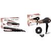 Bellissima Imetec Ceramic P5 3800 Asciugacapelli Professionale per Capelli Morbidi e Luminosi & Bellissima Imetec Steam B28 100 Piastra per Capelli Professionale a Vapore, Effetto Liscio a Lungo