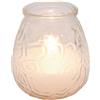 Garcia de Pou Candela In Bicchiere Monarch - Antifumo 9,5X9,5 Cm Trasparente Kerosene - 12 Unità