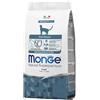 Monge superpremium gatto sterilizzato trota 10 kg crocchette al pesce per gatti