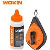 Wokin Tracciatore a filo con polvere ossido rosso 30 metri batti traccia battitraccia