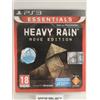 HEAVY RAIN MOVE EDITION SONY PS3 PLAYSTATION 3 PAL ITA ITALIANO NUOVO SIGILLATO