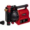 Einhell Pompa di irrigazione automatica GE-AW 1042 FS (1.050 W, indicatori del livello acqua/sporcizia/di aspirazione, protezione sottovuoto, protezione bruciatura/termica), rosso/nero