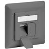 Goobay 71578 CAT 6 Presa a Muro, Grigio