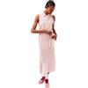 Lacoste Ef1107 Sleeveless Midi Dress Rosa 34 Donna