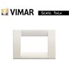 vimar idea placca classica Tecnopolimero 16743.04 3 M bianco