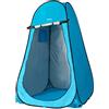AKTIVE 62163, 62163-Tenda da Campeggio con Pavimento 120 x 120 x 190 cm Blu Unisex-Adulto, Cambiador Azul