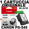 Canon Pixma PG-545 CARTUCCIA ORIGINALE NERO PG 545 TR4550 MX495 TS3450 TS3350