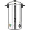 HENDI Bollitore per Bevande Calde Elettrico, a Parete Singola, Distributore per Vin Brulé et Acqua Bollente, 94-99°C, 9L, 230V/2200W, 340x227x(H)468mm, Acciaio Inox