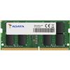 ADATA RAM Premier DDR4 8 GB, SO-DIMM, 2666 MHz, Notebook, N. registrato, N. ECC