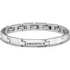 Breil Bracciale Breil Abarth TJ3099 Bracelet Uomo Acciaio Scorpione Piastra
