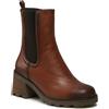 CAPRICE Stivaletti tronchetti Chelsea Caprice 25425 pelle cuoio tacco 6,5 cm SCONTO