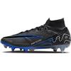 Nike Zoom Superfly 9 Elite SG-Proac, Soccer Shoe Uomo, Black/Chrome-Hyper Royal, 39 EU