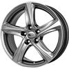 Brock B25 Brock 8 x 18 et 45 girobulloni 5 x 112 66,6 580070316 centratura Hub, Argento cromato verniciato