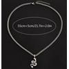 Collana Uomo Pendente Drago serpente Cinese China Dragon con Catena