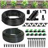 DI GIULIO Kit Irrigazione Ala Gocciolante per Orto Giardino 100 mq
