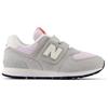 New Balance 574 Hook & Loop Trainers Grigio EU 28 Ragazzo