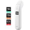 iHealth termometro per adulti di ihealth, fronte termometro a infrarossi per adulti e bambini, touchless digitale termometro del bambino con l'indicatore di febbre, non termometro a contatto (pt2l)