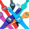 Orologio uomo donna unisex Vintage Retrò Digitale stile Casio acciaio e Oro Nero
