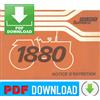 Trattore FIAT 1880 Manuale uso manutenzione Libretto istruzioni FRANCESE