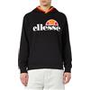 ELLESSE EHM919CO2-228 HOODIE Felpa con cappuccio ORANGE POPSICLE XXL