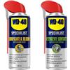 Wd-40 Specialist Lubrificante Al Silicone Spray Applicazione Pulita Con Sistema Doppia Posizione, 400 Ml, Trasparente & Specialist Detergente Contatti Spray Asciugatura Rapida