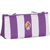 safta Real Valladolid - Beauty case per bambini con cerniera semplice, ideale per bambini di diverse età, comodo e versatile, qualità e resistenza, 22 x 8 x 10 cm, colore viola, Viola, Estándar, Casual