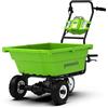 Greenworks G40GC Carriola Elettrica a Batteria, Semovente, Capacità di Carico 100kg, 106L, Funzione Ribaltamento Facile, SENZA Batteria 40V e Caricabatterie, Garanzia 3 Anni