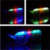 5x Occhiali LED Luminosi 3 Luci Party Glasses Disco Festa Carnevale Colorati