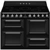 Smeg Victoria Tr4110ibl2 110cm Natural Gas Kitchen 5 Burners With 3 Ovens Nero