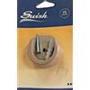 Swish Supporto bastone tenda Ø 28 Mm Bastoni Aste Tende Legno marrone chiaro aperto