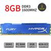 Kingston HyperX FURY 8GB PC3-12800U DDR3 1600MHz 240Pin DIMM Desktop Memoria IT