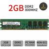 8GB 2x 4GB 2GB 1GB DDR2 PC2-6400U 800MHz CL6 Desktop DIMM Memoria per Hynix IT