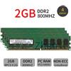 8GB 4 x 2GB / 1GB PC2-6400U DDR2 800MHz 2Rx8 DIMM memoria Desktop per Hynix IT