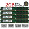 Kingston 8GB 8G 4 x 2GB Desktop Memoria PC2-6400U DIMM DDR2 800mhz 1.8V ZT IT