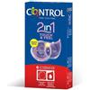 OneTouch DREAM - CONTROL 2 IN ONE TOUCH AND FEEL + LUBRICANTE 6 UNIDADES