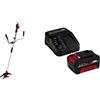 Einhell AGILLO 36/255 BL-Solo Decespugliatore a batteria Power X-Change & Originale Starter Kit 4,0 Ah con batteria e caricabatterie Power X-Change