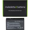 MB distribuzione Batteria POTENZIATA 10.8-11.1V 5200mAh per Acer TravelMate 2490
