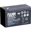 FIAMM BATTERIA FIAMM 12FGH36 12V 9A HIGHT RATE UPS PIOMBO BICICLETTA ELETTRICA STARTER