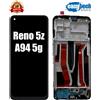 OPPO Reno 5Z CPH2211 / A94 5G Touch Screen LCD Display Schermo FRAME TFT Nero