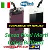 TOUCH SCREEN Lcd Display RETINA TOP Per Apple iPhone 5S Vetro Schermo BIANCO