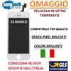 TOUCH SCREEN LCD Display Retina Pellicola Schermo Apple iPhone 5S Vetro Bianco