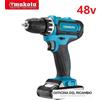 Makota TRAPANO AVVITATORE A DOPPIA BATTERIA 48V MAKOTA CON INSERTI E VALIGIA NUOVO