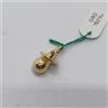 CIONDOLO PENDENTE PORTAFORTUNA CIUCCETTO CIUCCIO IN ORO GIALLO 18KT 1 GR. (7175)