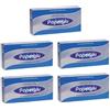 Subitodisponibile 5 ASTUCCI da 100 fogli di veline facciali 2 veli pura cellulosa 21x21 cm 1DS9