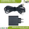 New Net Caricabatterie compatibile con Lenovo Yoga 700-14ISK(80QD) 20V 3,25A 65W